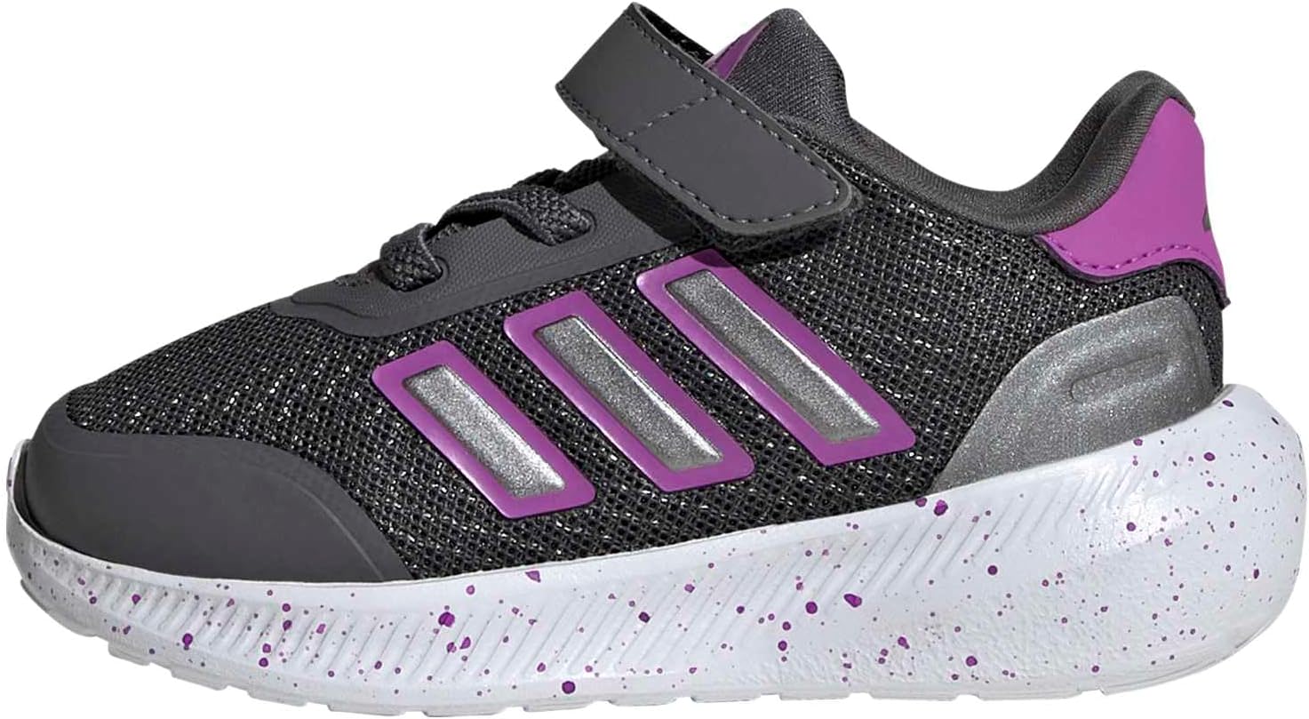 adidas Unisex-Child X_PLR Path Elastic Lace & Strap (Infant/Toddler)