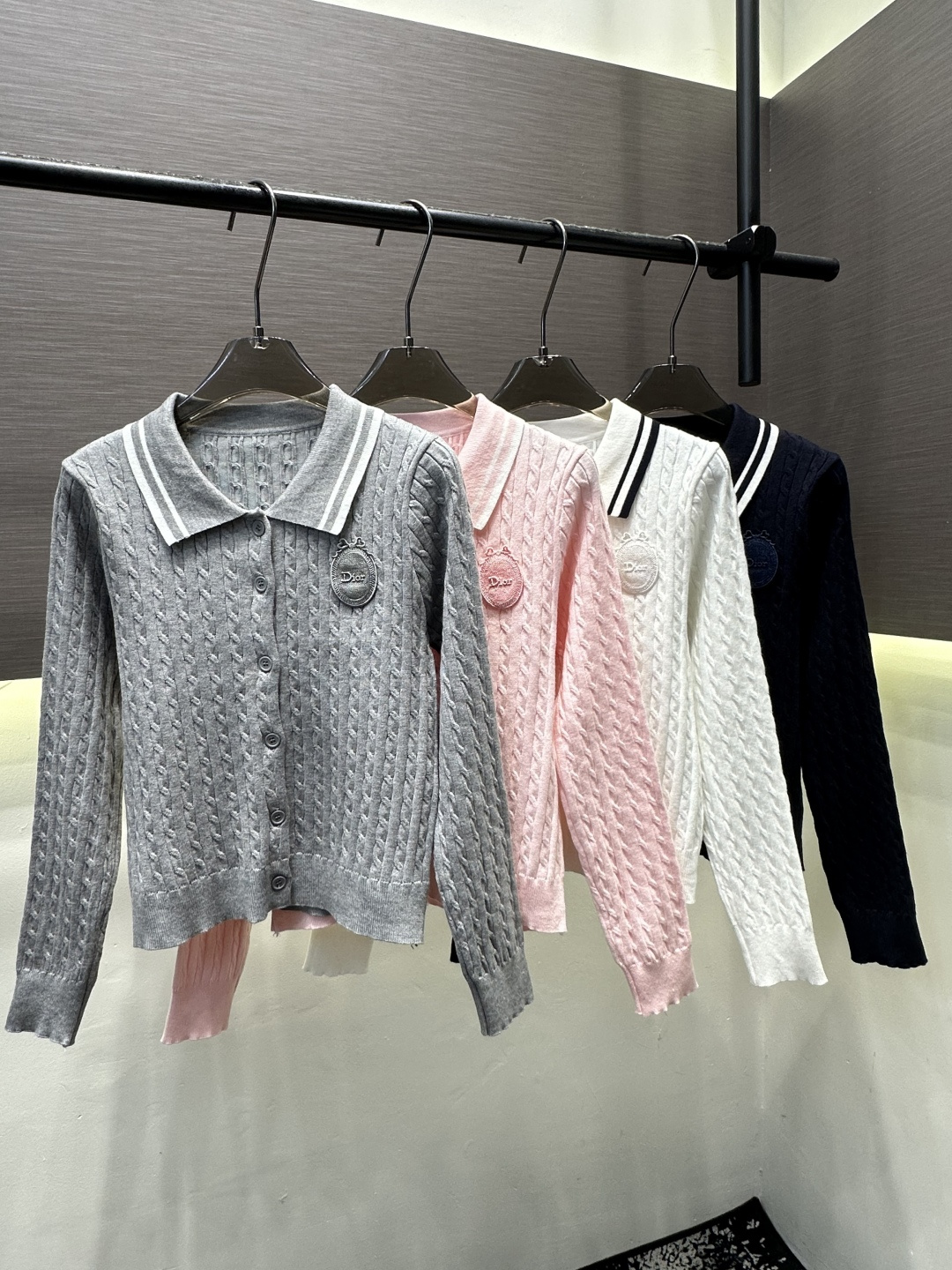 [TOP] Christian Dior Knit Cardigan - 4 Color - 711 Luxury