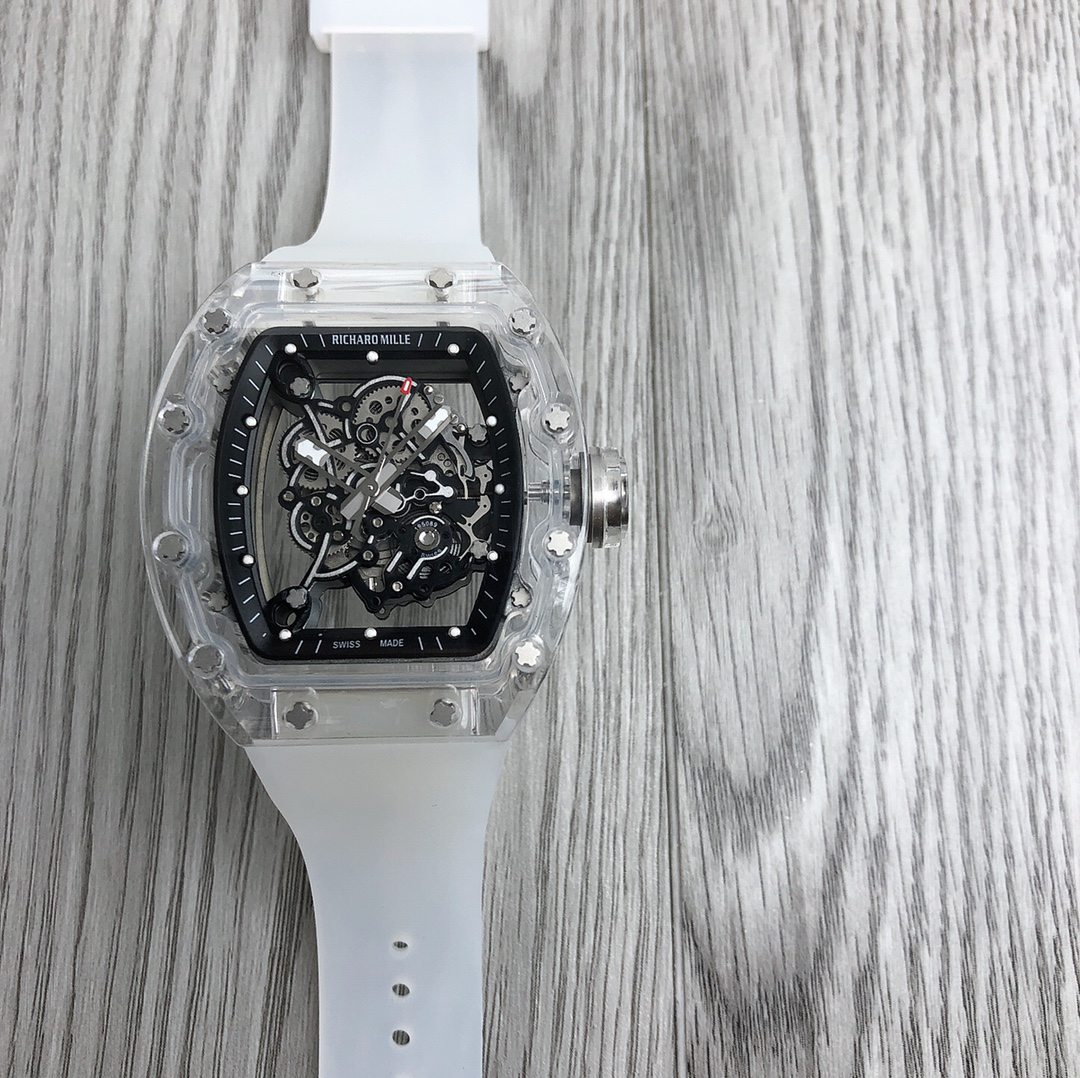 [TOP] Richard Mille AET X RM055-RM035-02  Watch - White - 711 Luxury