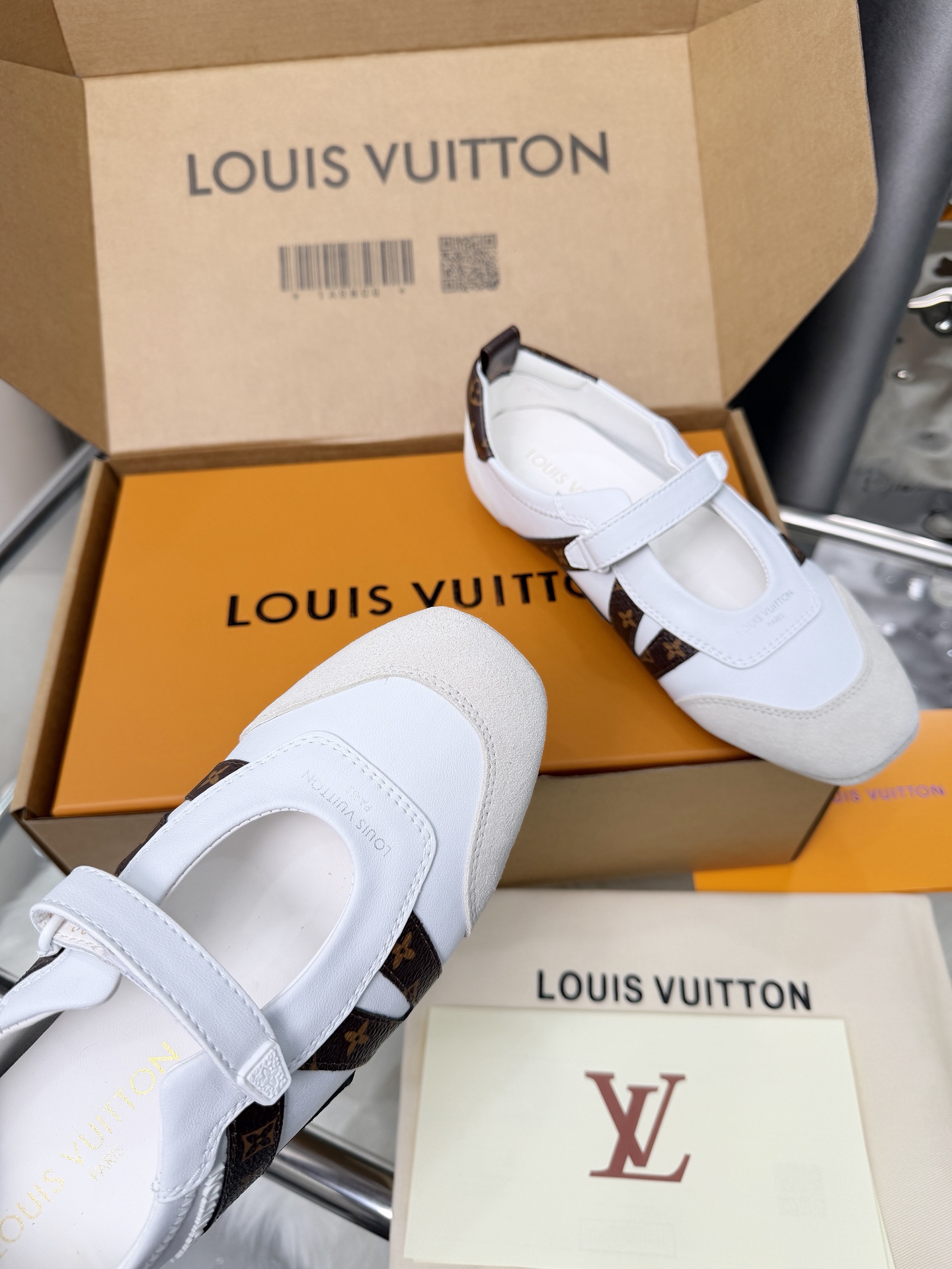 [TOP] Louis Vuitton LV Sneakerina Sneakers - White - 711 Luxury