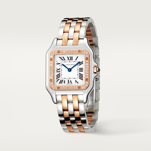 PANTHERE Rose Gold Mix Diamond 30mm