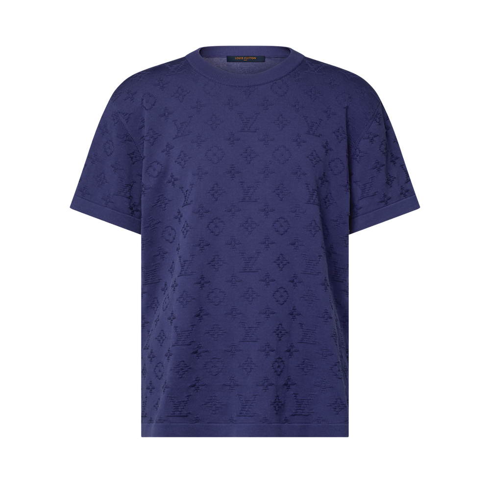 Louis Vuitton Accessory LOUIS VUITTON Monogram Short-Sleeved Crewneck #390717 | Nigo Office