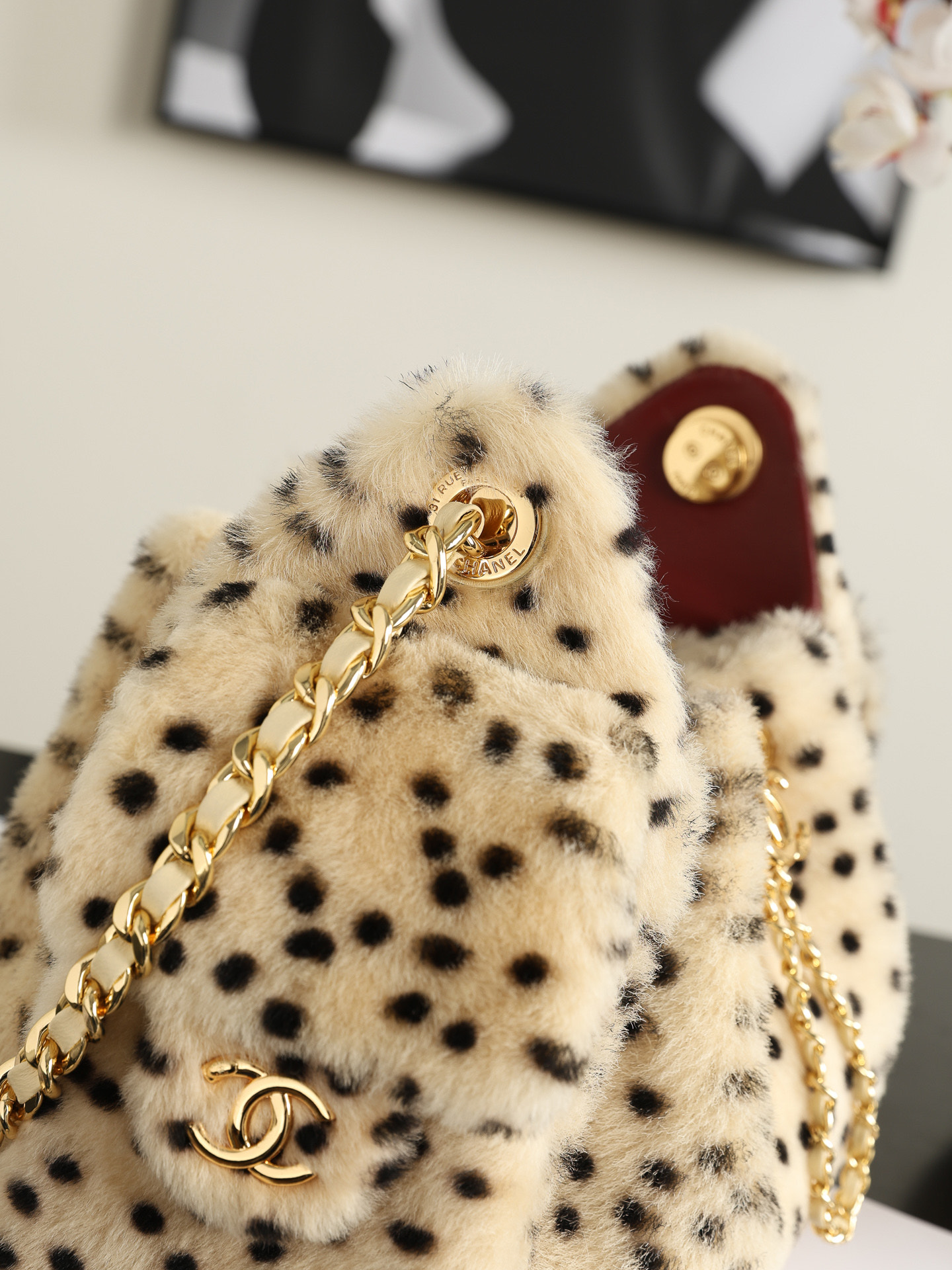 [TOP] CHANEL 25 Hobo Mini Shopping Bag 21*22*11 cm - Beige - 711 Luxury