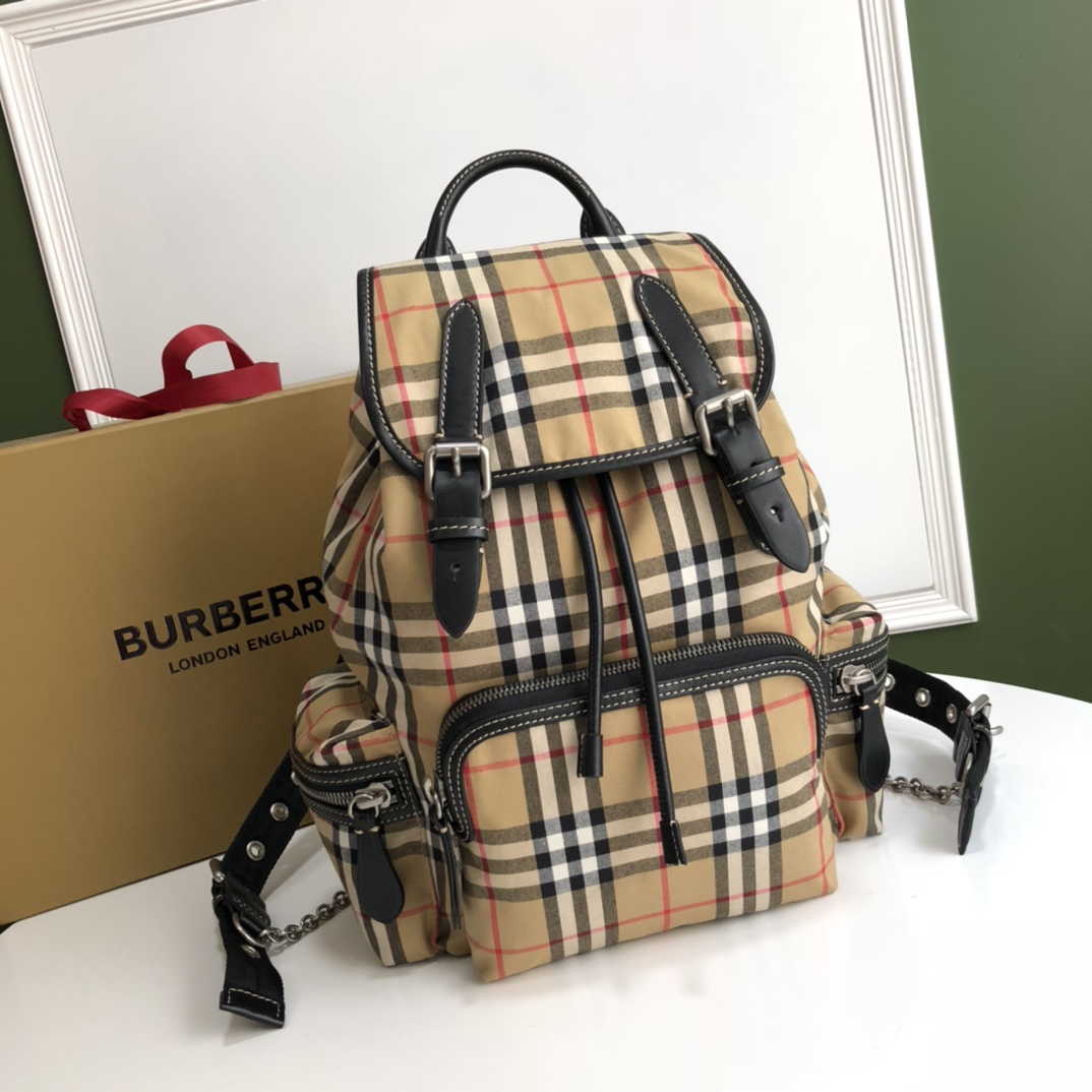 [TOP] BURBERRY Backpack 22x33cm - Khaki - 711 Luxury