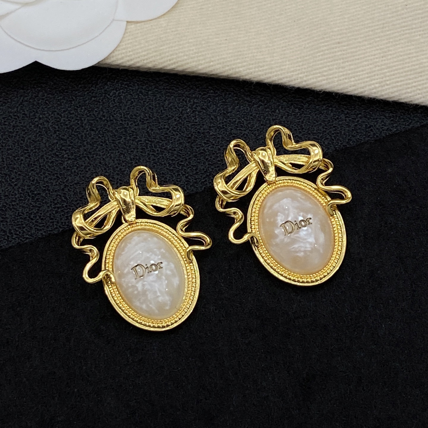 [TOP] Christian Dior Earrings - 2 Color - 711 Luxury