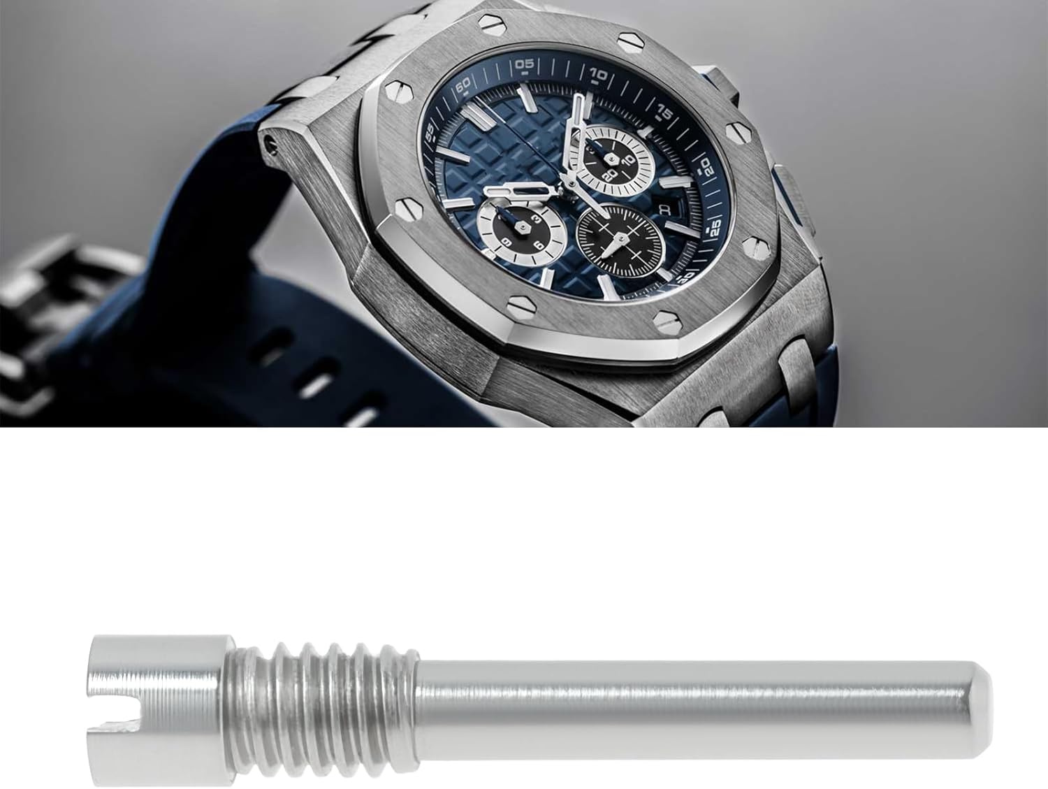 OTOTEC 2pcs Watch Screw Pin Compatible with Audemars Piguet Royal Oak Offshore 42mm Strap