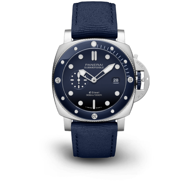 Submersible Blue QuarantaQuattro ESteelTM Blu Profondo 44mm