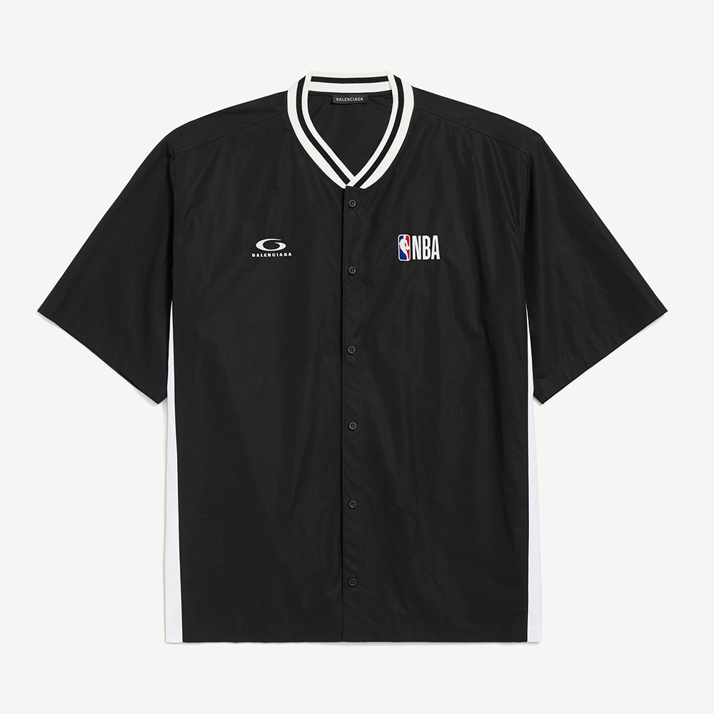 Balenciaga Nba Collaboration Short Sleeve Shirt #383088