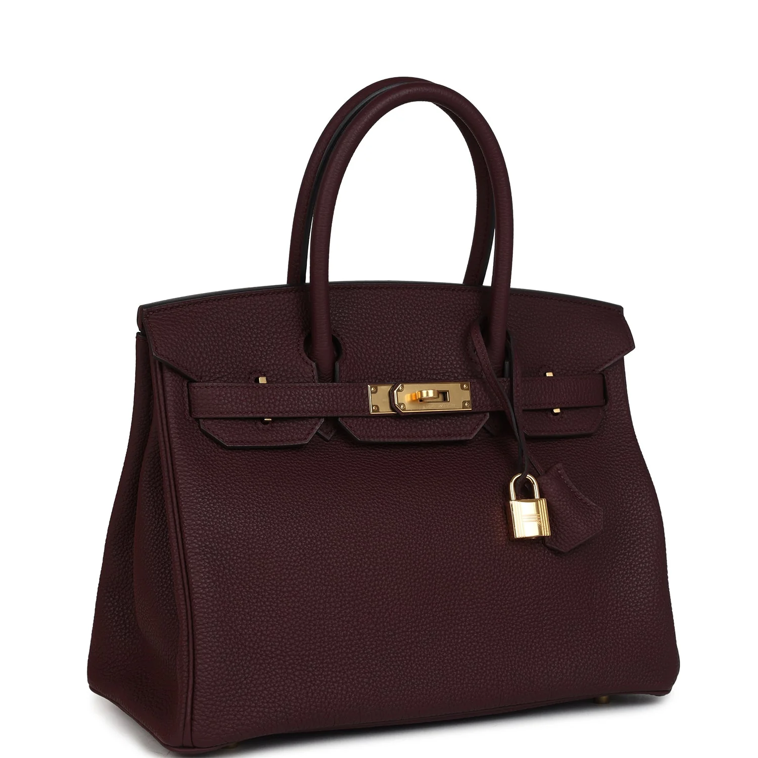 Hermes BirkinBordeaux Togo Gold Hardware