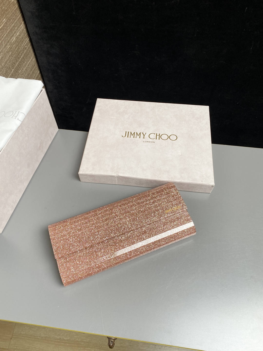 [TOP] JIMMY CHOO Sweetie Bag 24*10*5CM - Light Orange - 711 Luxury