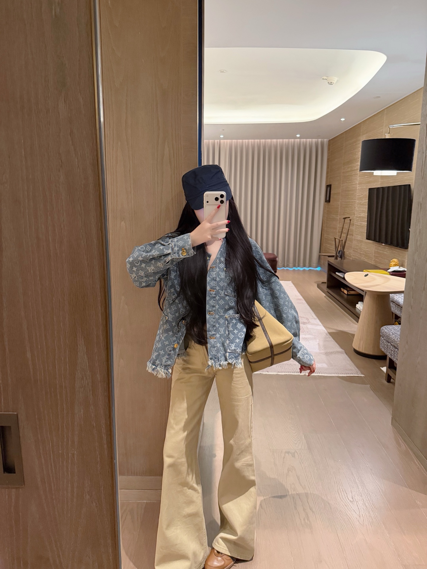[TOP] Louis Vuitton LV  Denim Jacket - Blue
