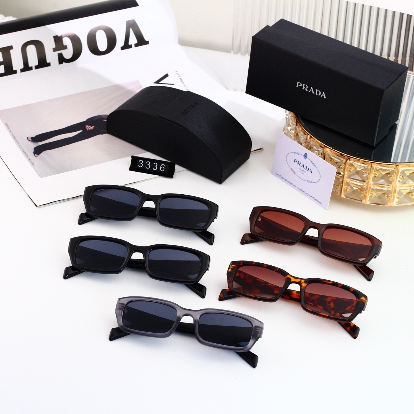 [TOP] PRADA Sunglasses - 5 Colors - 711 Luxury