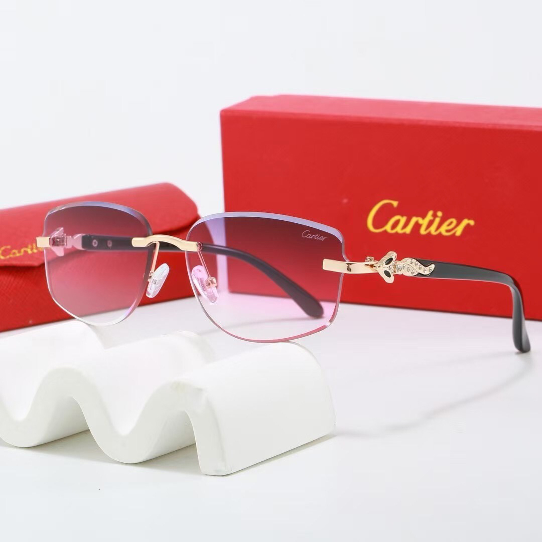 [TOP] Cartier Sunglasses - 7 Colors - 711 Luxury