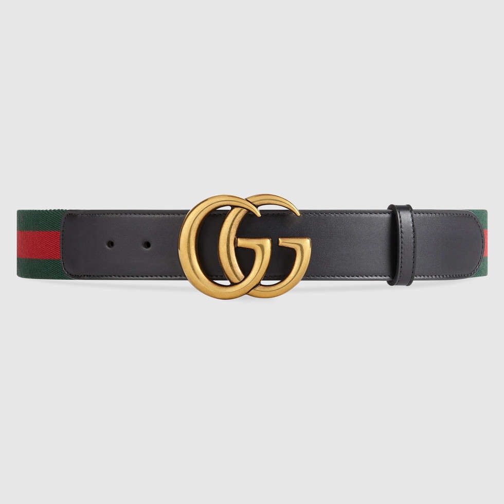 [TOP] GUCCI Belt 3.8cm - Black - 711 Luxury