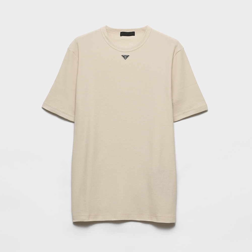 PRADA Black Cotton T-shirt #383567