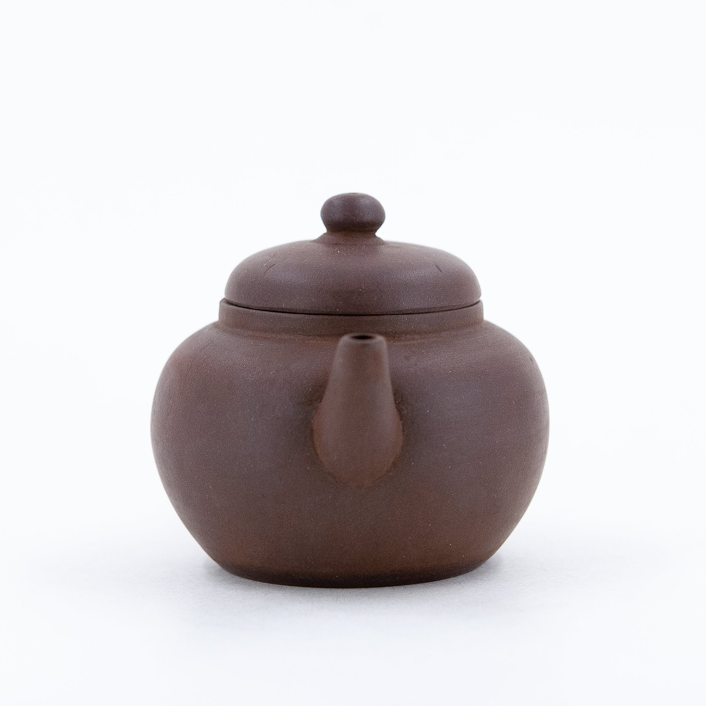 Antique Yixing Zini Tang Po Shape Chinese Teapot Kintsugi Repaired