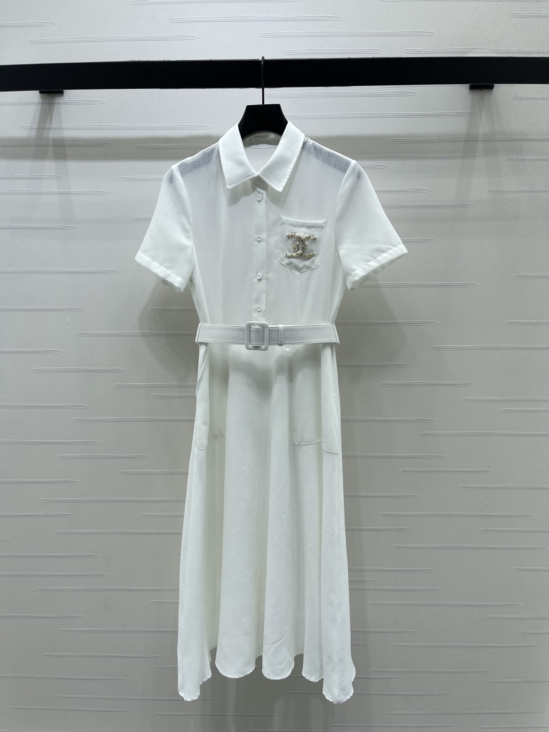 [TOP] CHANEL Dress - White - 711 Luxury
