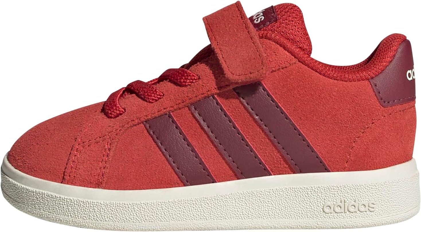 Adidas Unisex-Child Grand Court 2.0 Elastic Lace