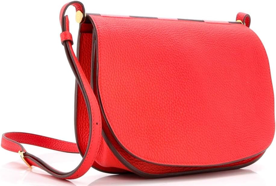 Hermès, Pre-Loved Saut Bag Clemence 25, Rouge de Coeur