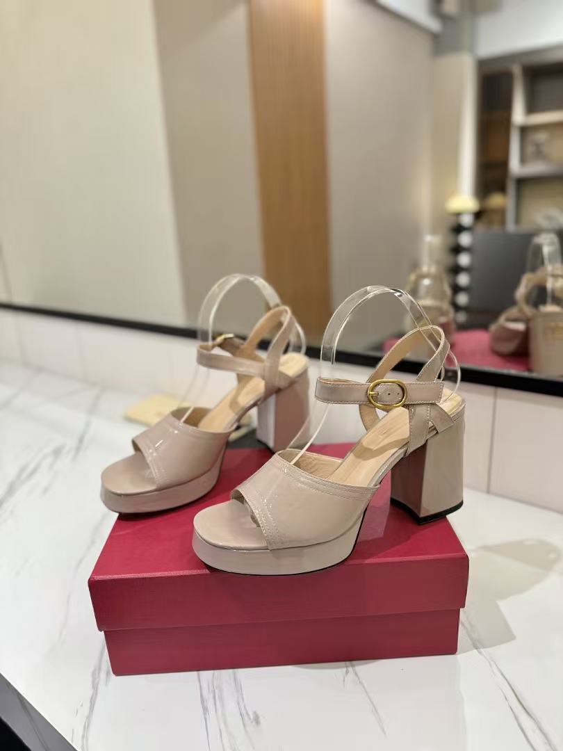 [TOP] VALENTINO High-heeled Shoes  - Beige - 711 Luxury