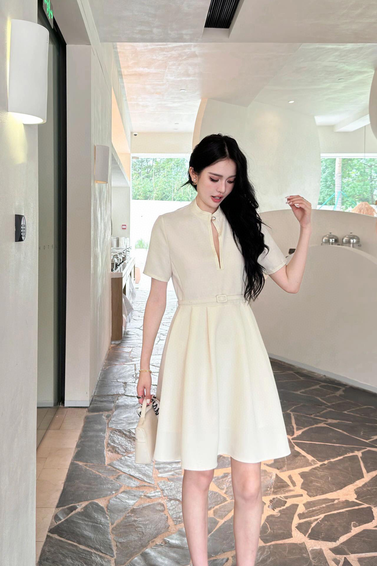 [TOP] Christian Dior  Dress -White