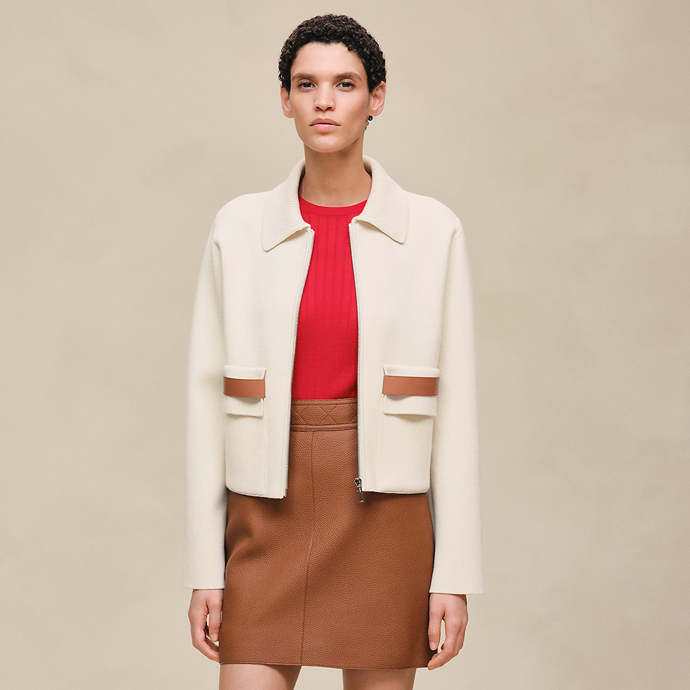 Designer Clothing Hermès Jacket with Pockets #389981 | Nigo Office