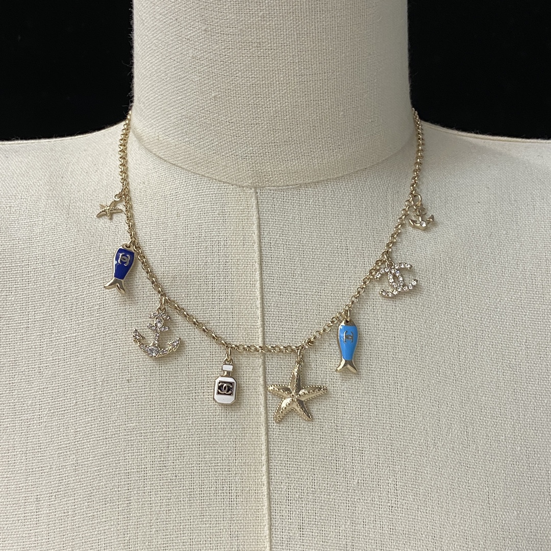 [TOP] CHANEL Necklace - Gold