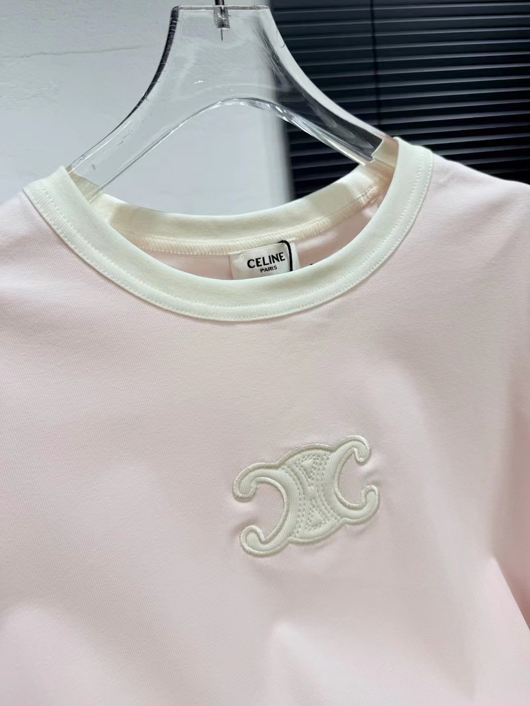 [TOP] CELINE  T-shirt -Pink