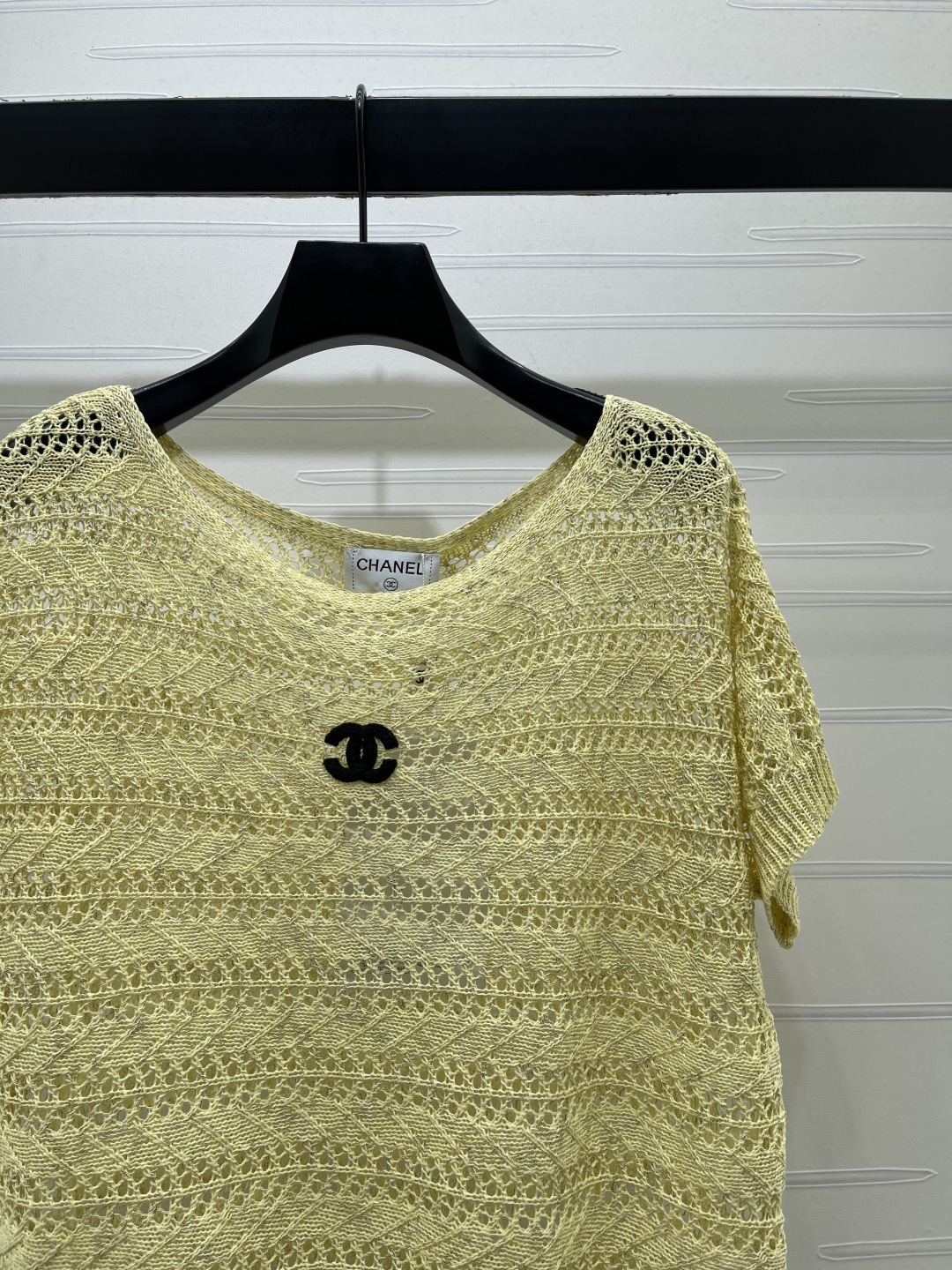 [TOP] CHANEL Knit Top - Yellow - 711 Luxury