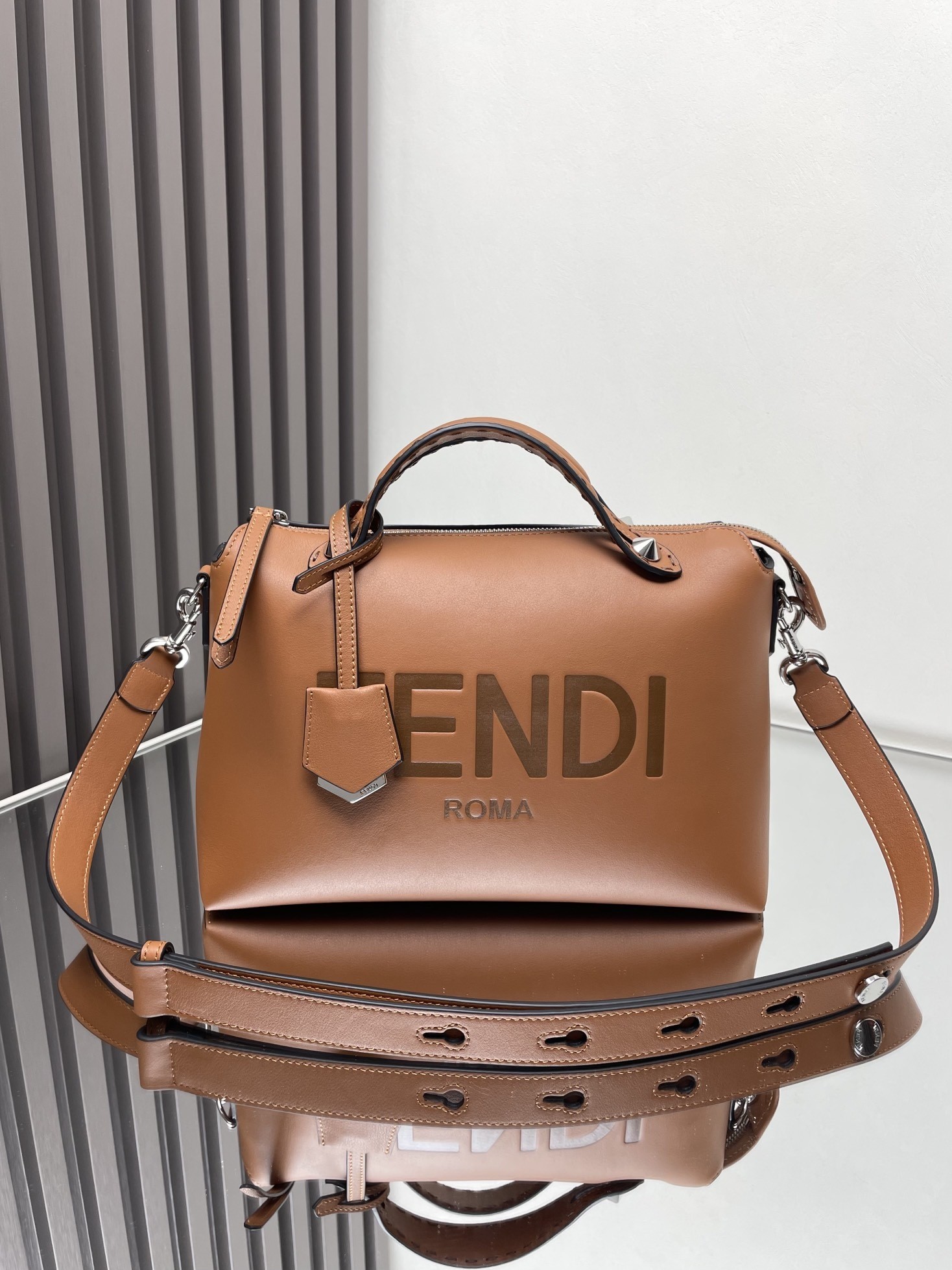 [TOP] FENDI FENDI By The Way Medium Bag 28cm - Brown - 711 Luxury