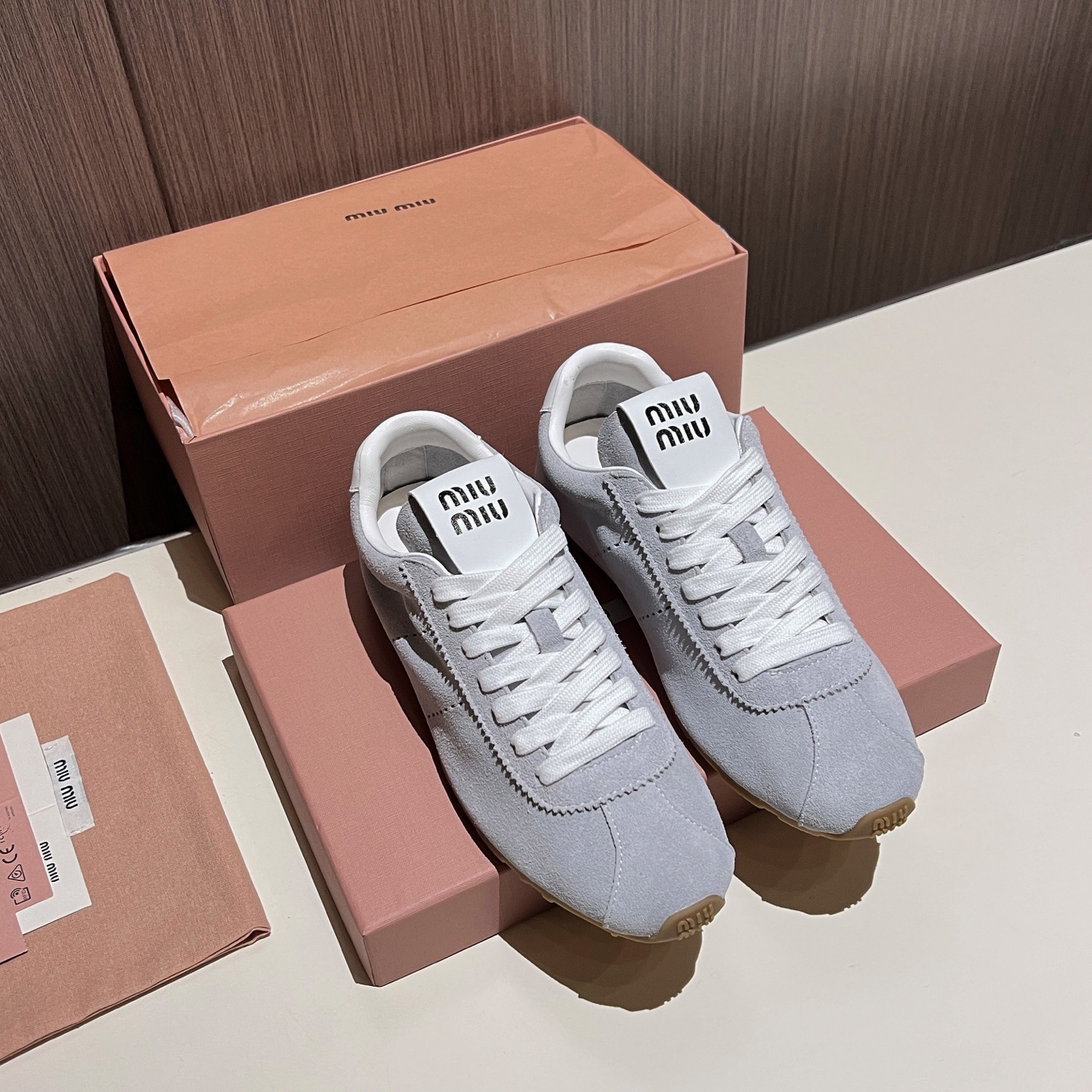 [TOP] Miu Miu Sneakers - Blue - 711 Luxury