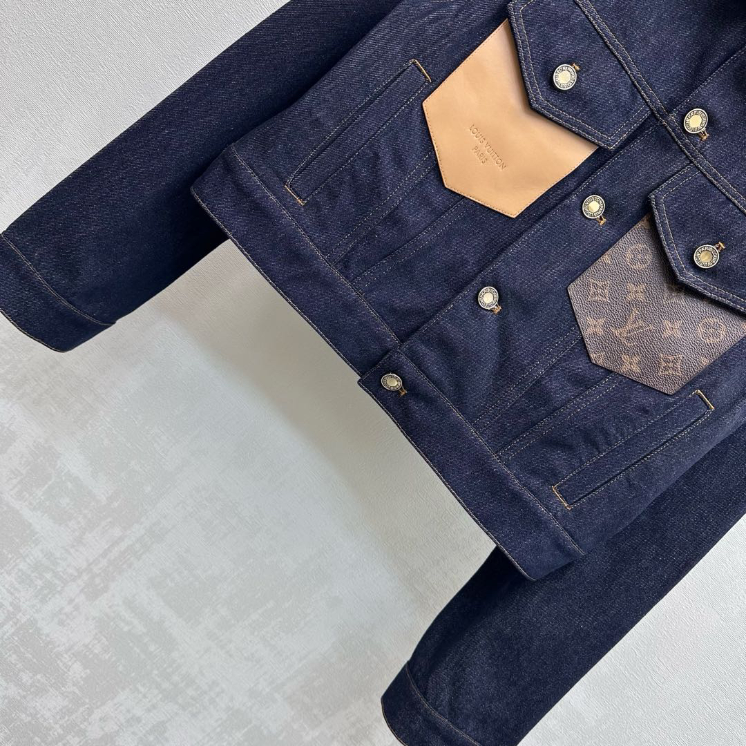 [TOP] Louis Vuitton LV  Jacket - Blue