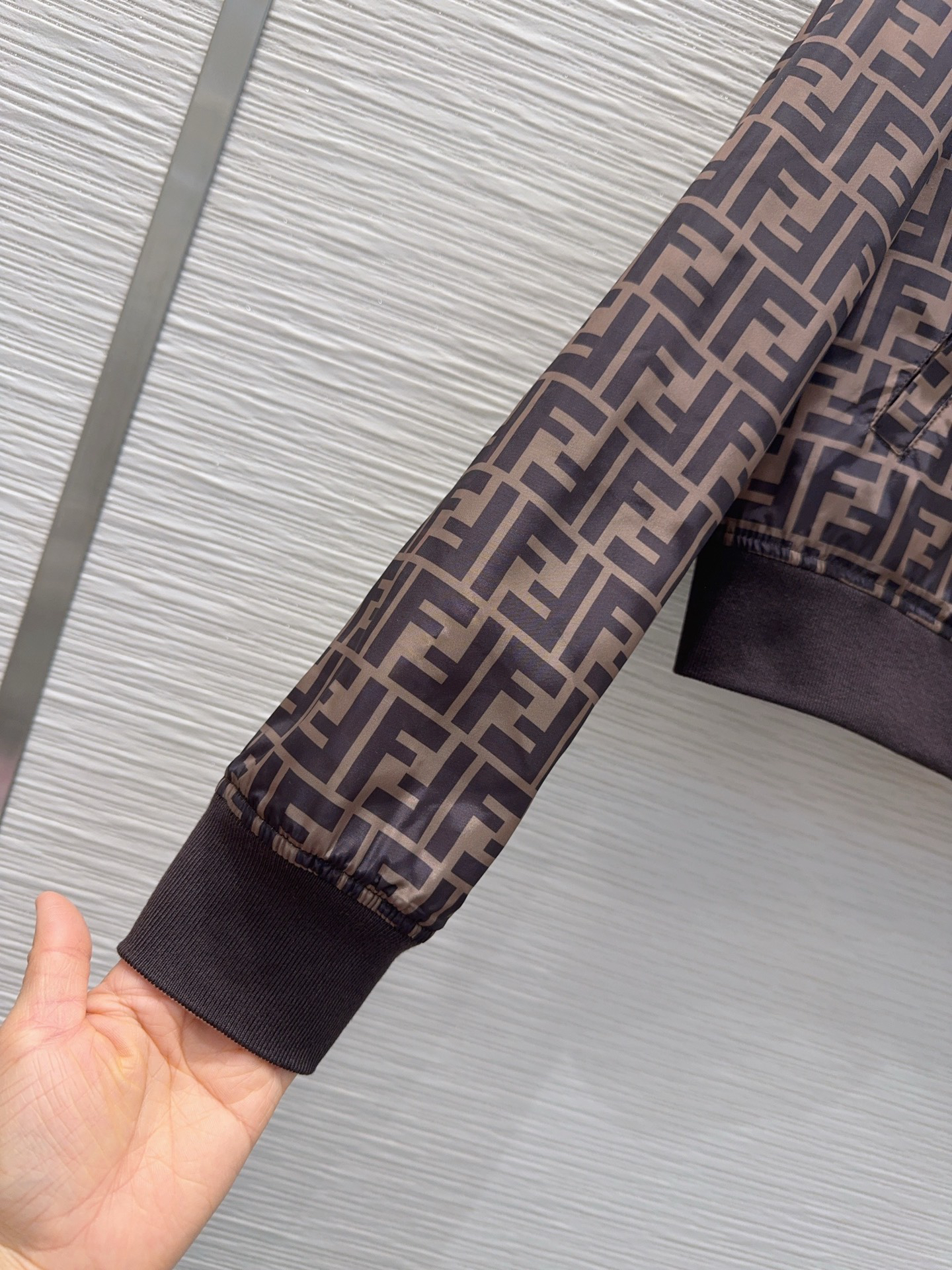 [TOP] FENDI FF Jacket - Brown/Khaki