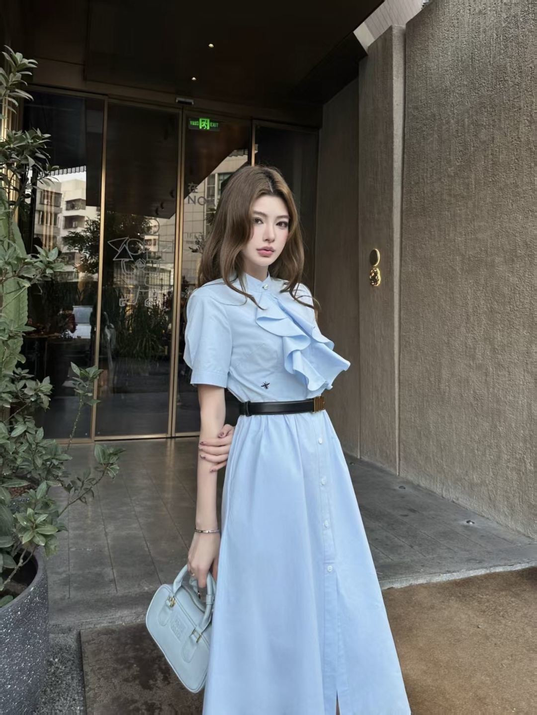 [TOP] Christian Dior  Dress - Blue