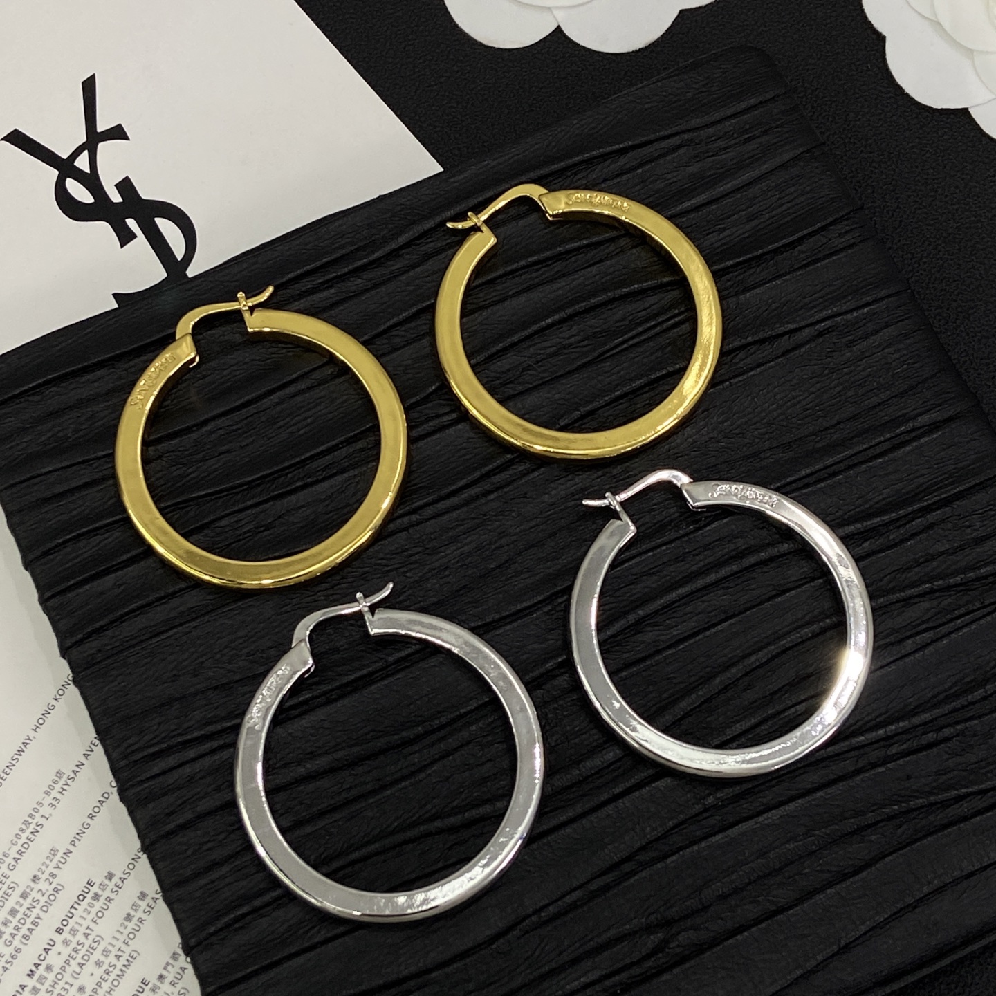 [TOP] Yves Saint Laurent YSL Earrings - 2 Color - 711 Luxury