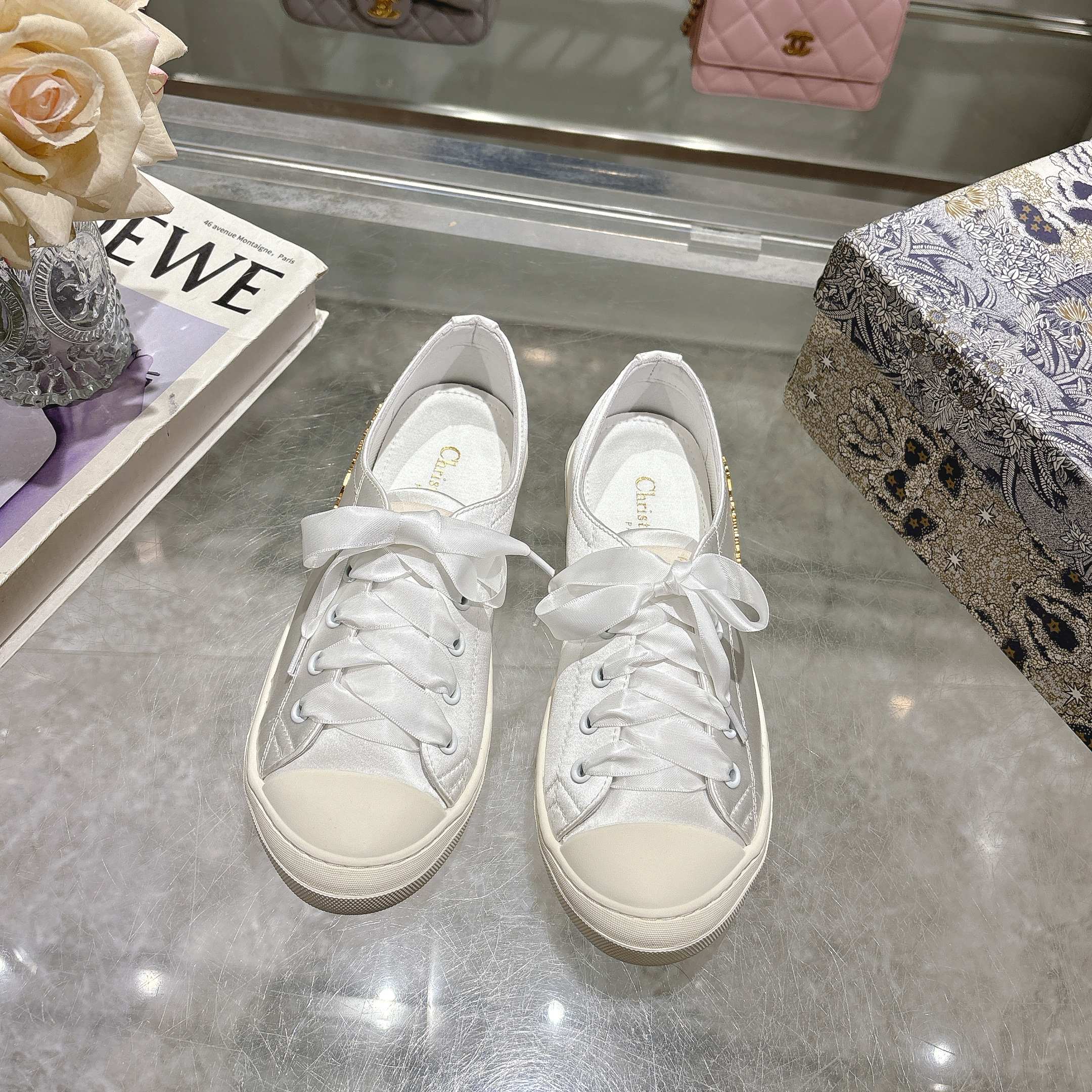 [TOP] Christian Dior Casual Shoes - White - 711 Luxury