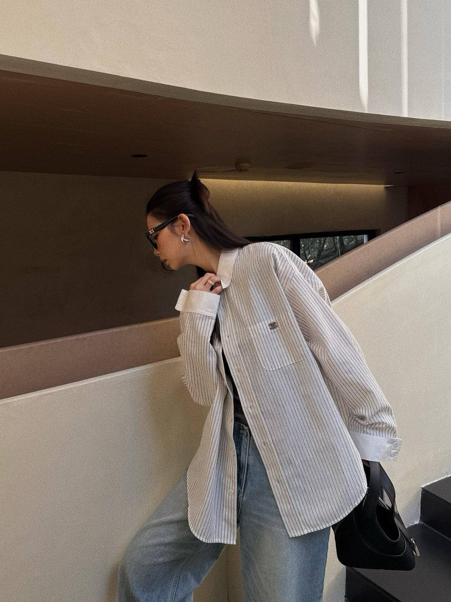 [TOP] CHANEL  Shirt -White