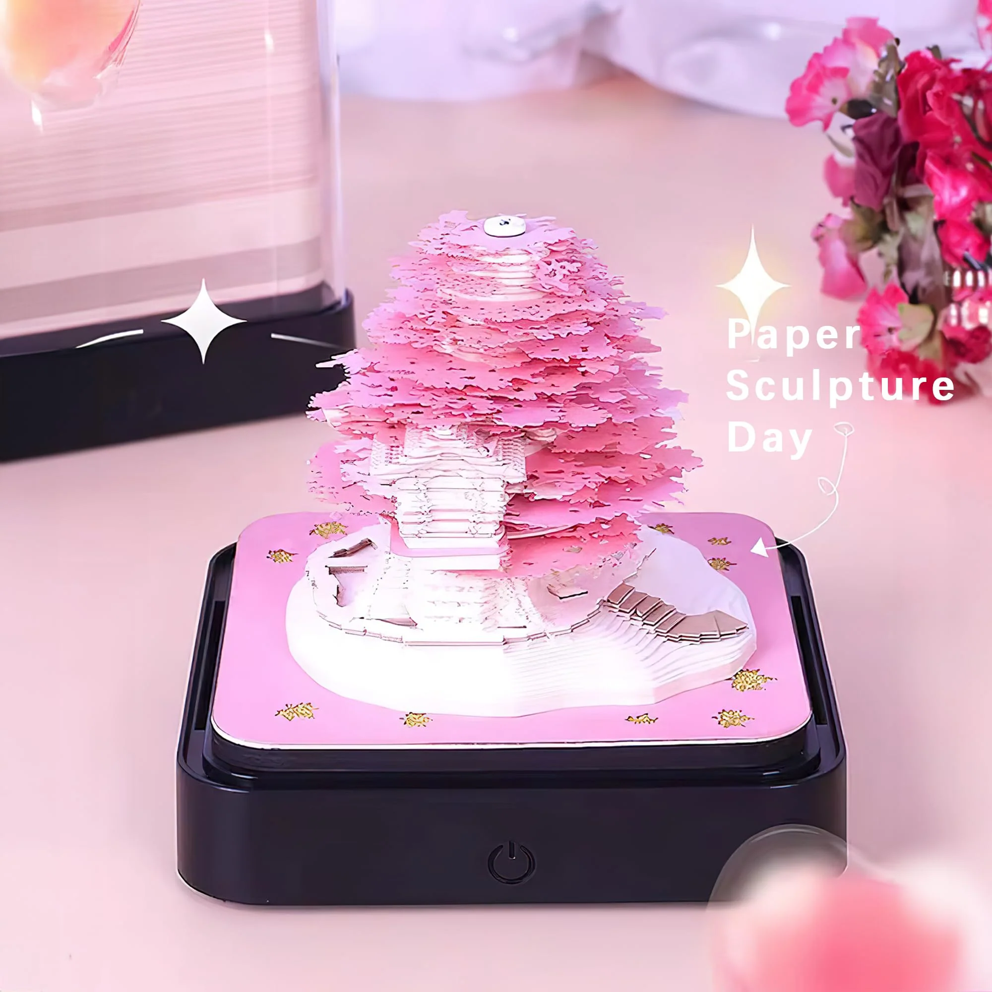3D Calendar 2026 - Sakura Tree A