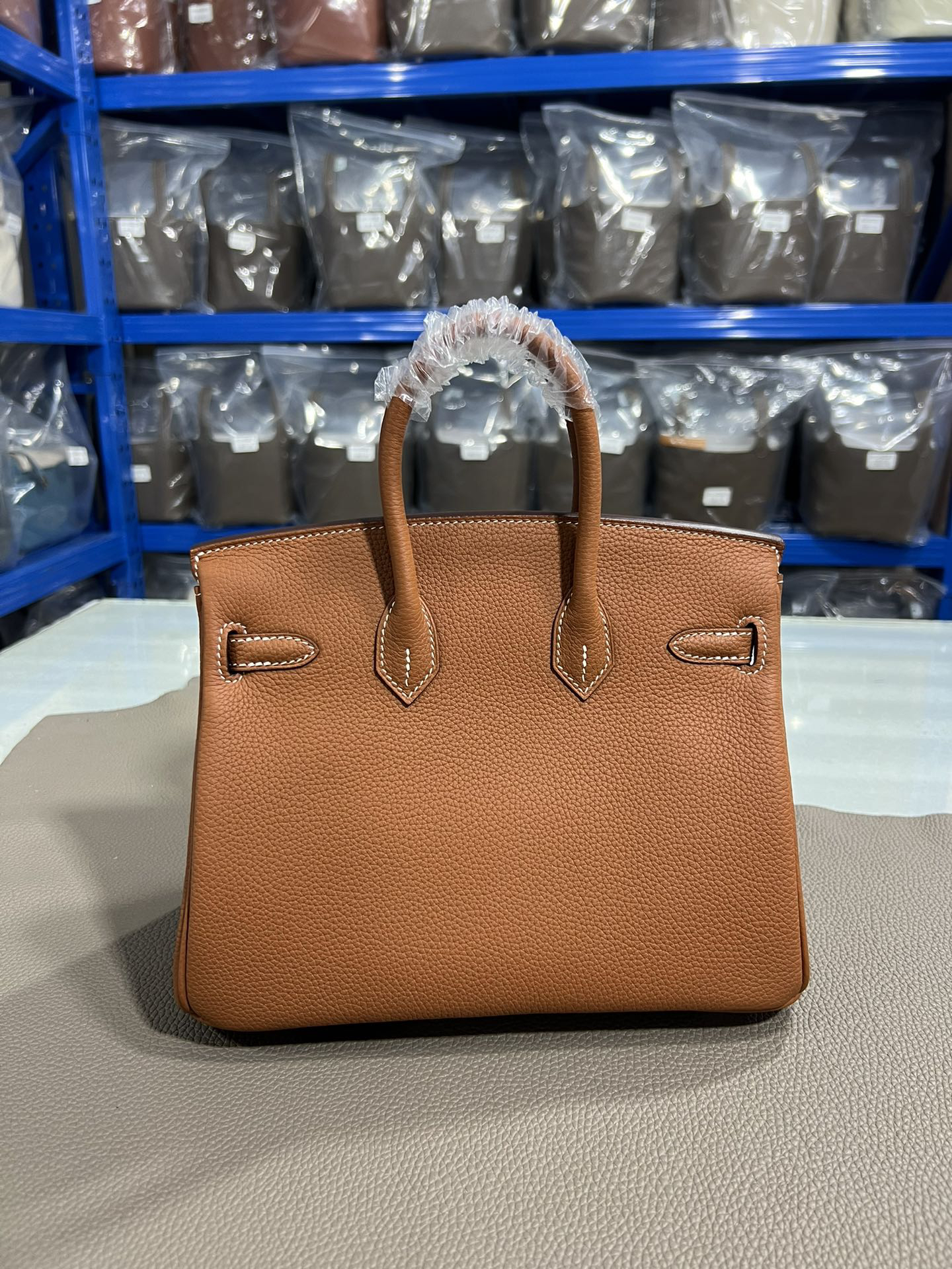 [TOP] HERMES Birkin Togo Leather 25cm - Gold & SHW