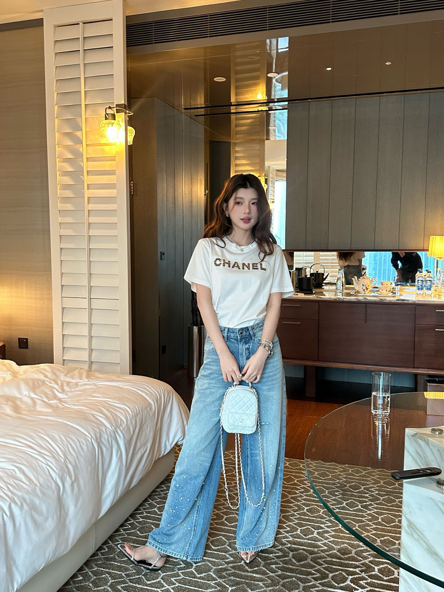 [TOP] CHANEL T-shirt - White