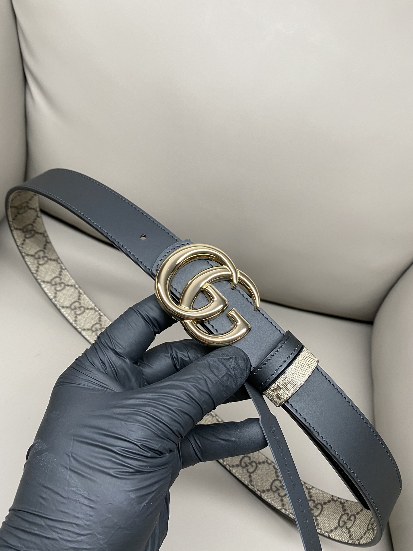 [TOP] GUCCI Belt 3 cm - Black - 711 Luxury