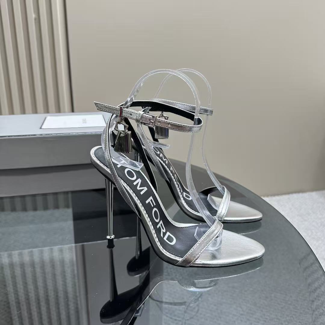 [TOP] Tom Ford High Heel  - Sliver - 711 Luxury