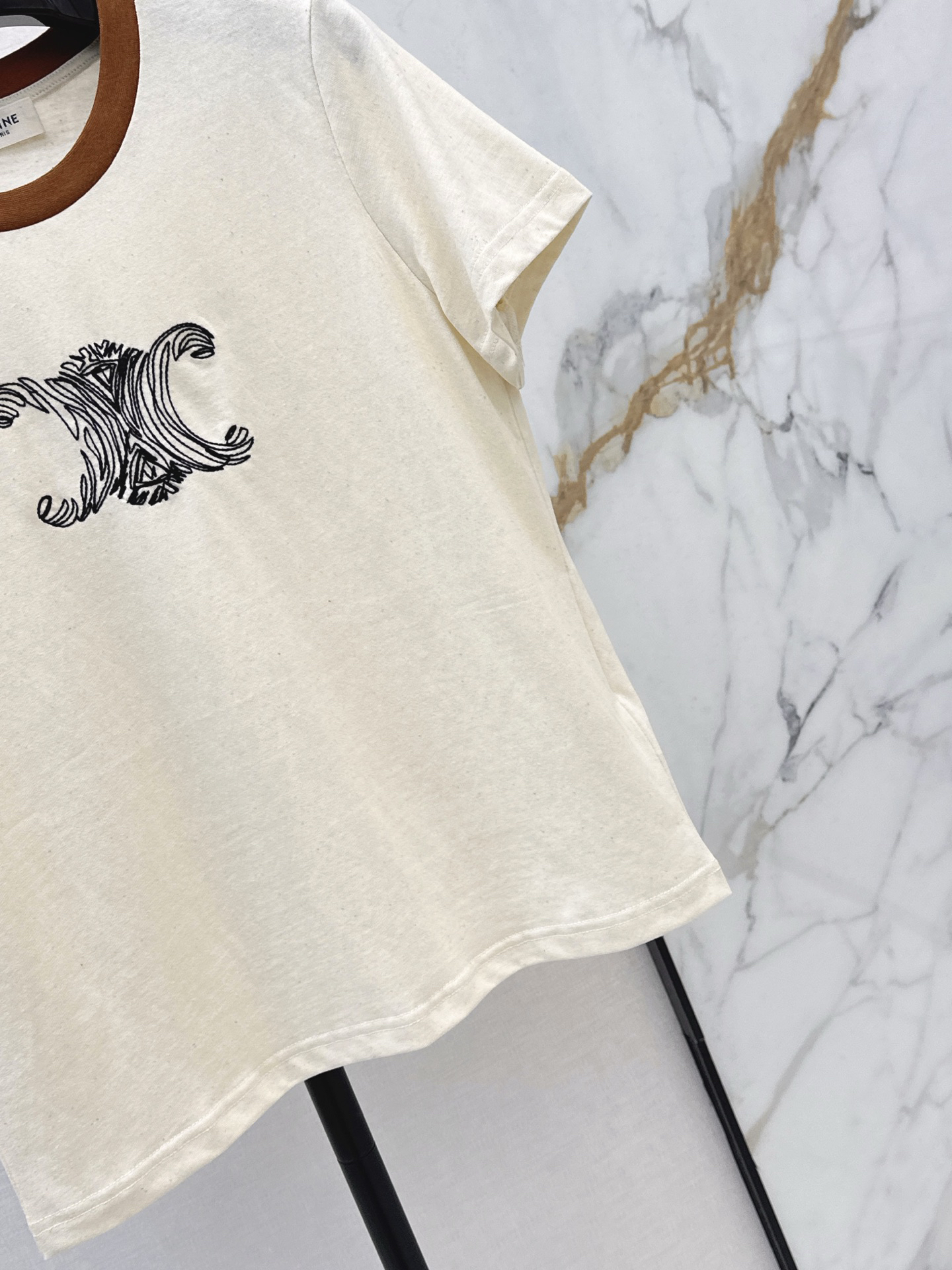[TOP] CELINE T-shirt - Beige