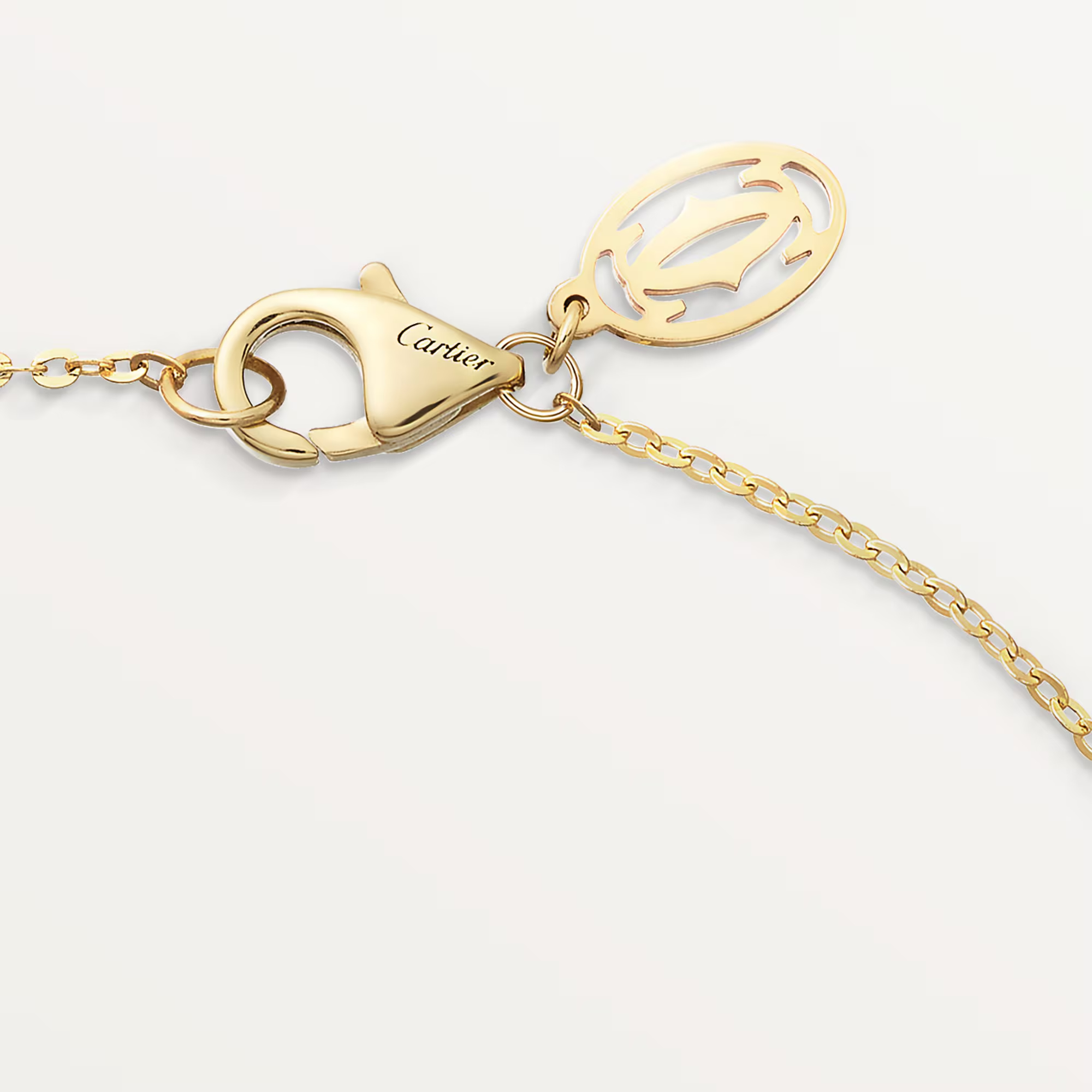 Carty Three Circles Bracelet, Three Tone, 1  Moissanite