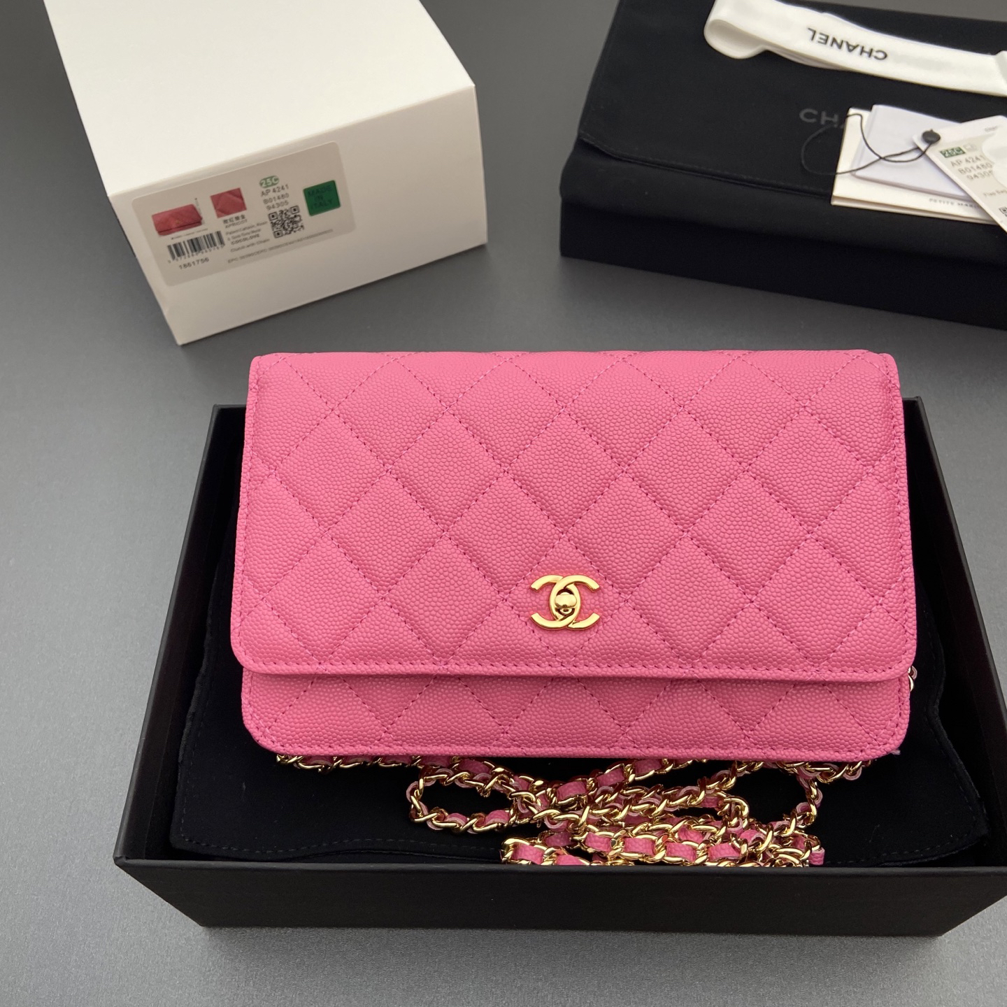[TOP] CHANEL Woc Bag  20-13-3.5cm - Pink