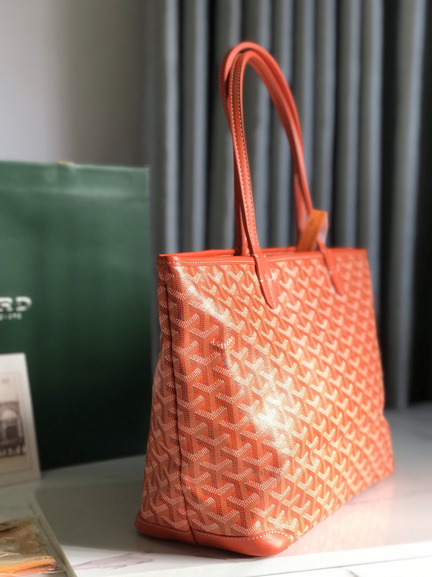 [TOP] Goyard Artois Bag 41-30x23.5x13cm - Orange - 711 Luxury