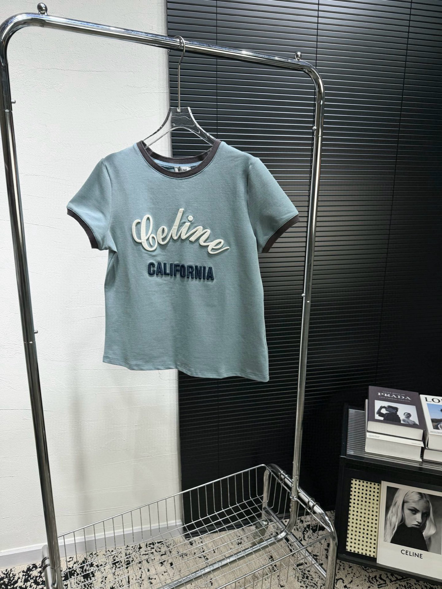 [TOP] CELINE T-shirt - Blue