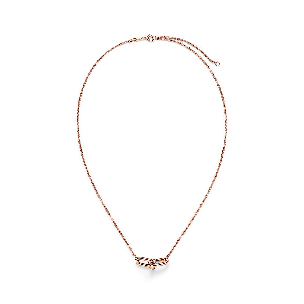 Tiffany Horseshoe Buckle Necklace #385083