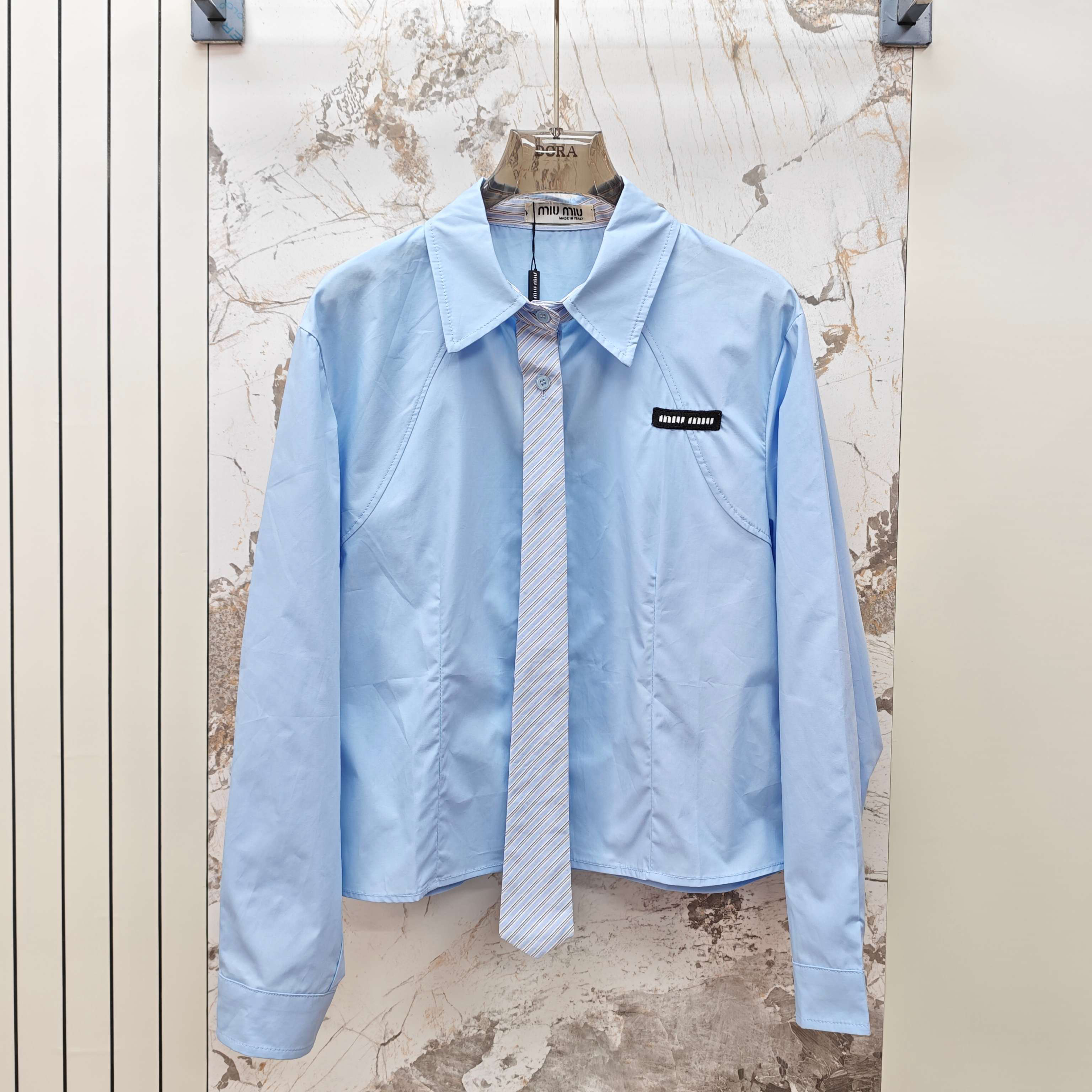 [TOP] Miu Miu Shirt - Blue