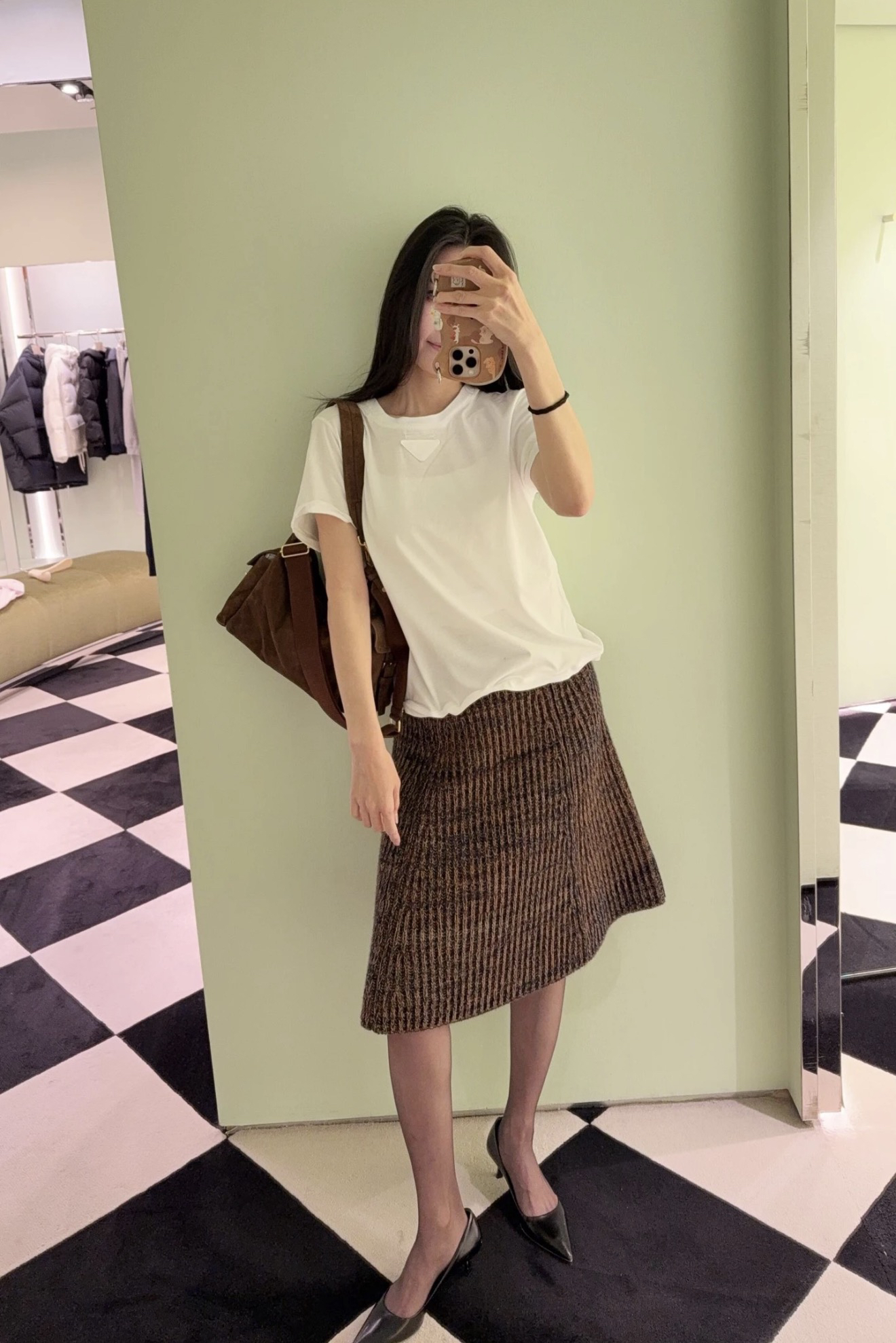 [TOP] PRADA  T-shirt -White